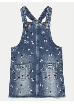 Guess Sukienka jeansowa K5RK11 D45E0 Granatowy Regular Fit ze sklepu MODIVO w kategorii Sukienki dziewczęce - zdjęcie 182727741