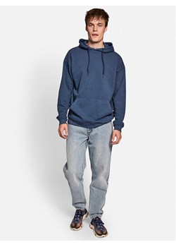 Redefined Rebel Bluza Harry 223031 Niebieski Hoodie Fit ze sklepu MODIVO w kategorii Bluzy męskie - zdjęcie 182727754