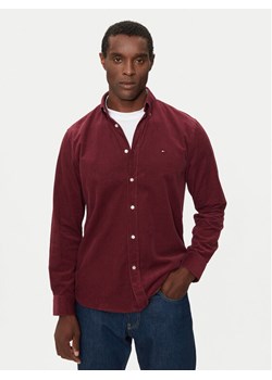 Tommy Hilfiger Koszula MW0MW36847 Bordowy Regular Fit - id: 0000304093067 - marki Tommy Hilfiger - 182727813 Tommy Hilfiger Koszula MW0MW36847 Bordowy Regular Fit ze sklepu MODIVO w kategorii Koszule męskie - zdjęcie 182727813