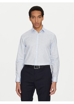 Calvin Klein Koszula K10K114314 Błękitny Slim Fit ze sklepu MODIVO w kategorii Koszule męskie - zdjęcie 182727814