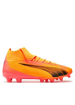 Puma Buty do piłki nożnej Ultra Pro Fg/Agck 107750-03 Żółty ze sklepu MODIVO w kategorii Buty sportowe męskie - zdjęcie 182727953