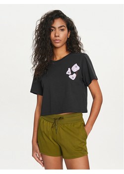 The North Face T-Shirt NF0A87FJ Czarny Regular Fit ze sklepu MODIVO w kategorii Bluzki damskie - zdjęcie 182728051