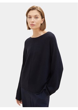 Tom Tailor Sweter 1037737 Granatowy Relaxed Fit ze sklepu MODIVO w kategorii Swetry damskie - zdjęcie 182728084
