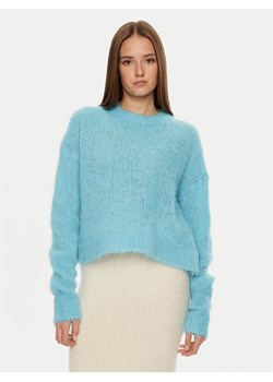 American Vintage Sweter Bymi BYM18CH24 Niebieski Loose Fit ze sklepu MODIVO w kategorii Swetry damskie - zdjęcie 182728122