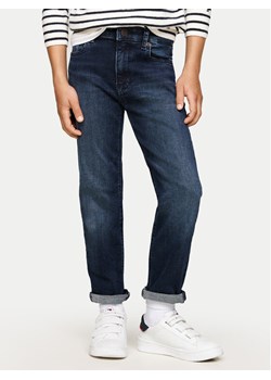 Tommy Hilfiger Jeansy Skater KB0KB09180 Granatowy Regular Fit ze sklepu MODIVO w kategorii Spodnie dziewczęce - zdjęcie 182728143