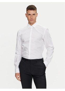 Hugo Koszula Koey 50519819 Biały Slim Fit ze sklepu MODIVO w kategorii Koszule męskie - zdjęcie 182728232