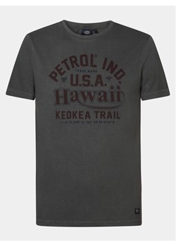 Petrol Industries T-Shirt M-1040-TSR606 Szary Regular Fit ze sklepu MODIVO w kategorii T-shirty męskie - zdjęcie 182728244