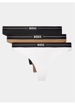 Boss Komplet 3 par stringów 50510030 Kolorowy ze sklepu MODIVO w kategorii Majtki damskie - zdjęcie 182728274