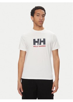 Helly Hansen T-Shirt Logo 54596 Biały Regular Fit ze sklepu MODIVO w kategorii T-shirty męskie - zdjęcie 182728294