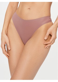 Chantelle Stringi Soft Stretch C26490 Brązowy ze sklepu MODIVO w kategorii Majtki damskie - zdjęcie 182728302