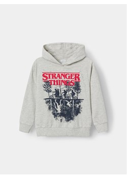 NAME IT Bluza STRANGER THINGS 13227984 Szary Regular Fit ze sklepu MODIVO w kategorii Bluzy chłopięce - zdjęcie 182728393