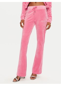 Juicy Couture Spodnie dresowe Regal Lisa JCBBJ224829 Różowy Flare Fit ze sklepu MODIVO w kategorii Spodnie damskie - zdjęcie 182728441