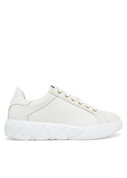 LOVE MOSCHINO Sneakersy JA15054G1MIA410A Biały ze sklepu MODIVO w kategorii Buty sportowe damskie - zdjęcie 182728581