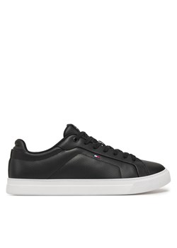 Tommy Hilfiger Sneakersy Icon Court Pinperf Lth FM0FM05483 Czarny ze sklepu MODIVO w kategorii Buty sportowe męskie - zdjęcie 182728653