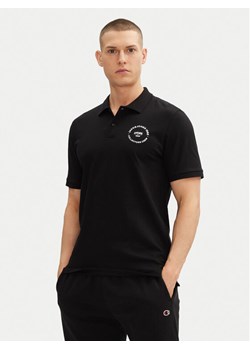 Jack&Jones Polo Simon 12269299 Czarny Regular Fit ze sklepu MODIVO w kategorii T-shirty męskie - zdjęcie 182728693