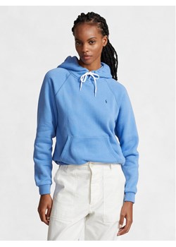 Polo Ralph Lauren Bluza 211943007006 Niebieski Regular Fit ze sklepu MODIVO w kategorii Bluzy damskie - zdjęcie 182728804