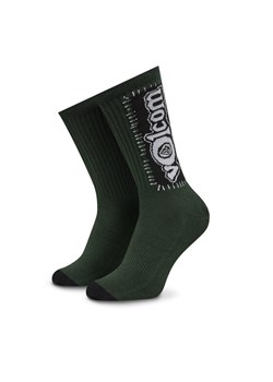 Volcom Skarpety wysokie unisex Ent D6312502 Zielony ze sklepu MODIVO w kategorii Skarpetki damskie - zdjęcie 182728811