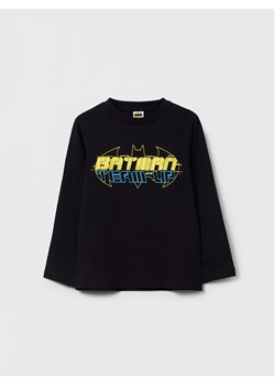 OVS Bluzka BATMAN 1599224 Czarny Regular Fit ze sklepu MODIVO w kategorii T-shirty chłopięce - zdjęcie 182728812