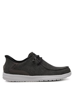 Skechers Mokasyny Melson-Coronado 210959/BKGY Czarny ze sklepu MODIVO w kategorii Mokasyny męskie - zdjęcie 182728853