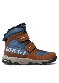 Primigi Kozaki GORE-TEX 4924111 D Brązowy ze sklepu MODIVO w kategorii Buty zimowe dziecięce - zdjęcie 182728934