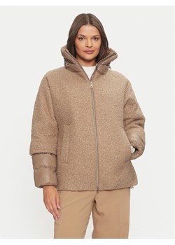 Geox Kurtka zimowa Calithe W4615F TC192 F1793 Beżowy Regular Fit ze sklepu MODIVO w kategorii Kurtki damskie - zdjęcie 182729210
