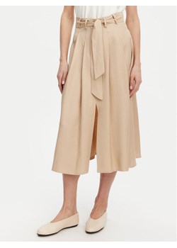 KAOS Spódnica midi RP1CO037 Beżowy Regular Fit ze sklepu MODIVO w kategorii Spódnice - zdjęcie 182729221