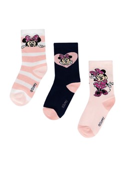 Mickey&Friends Zestaw 3 par wysokich skarpet dziecięcych ACCCS-AW24-341DCLS (3-PACK) Różowy - id: 5905588929475 - marki Mickey&Friends - 182729341 Mickey&Friends Zestaw 3 par wysokich skarpet dziecięcych ACCCS-AW24-341DCLS (3-PACK) Różowy ze sklepu MODIVO w kategorii Skarpetki dziecięce - zdjęcie 182729341