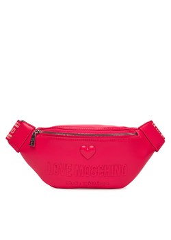 LOVE MOSCHINO Saszetka nerka JC4223PP0MKF0615 Różowy ze sklepu MODIVO w kategorii Nerki - zdjęcie 182729380