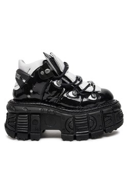 NEW ROCK Sneakersy M-106-S119 Czarny ze sklepu MODIVO w kategorii Buty sportowe damskie - zdjęcie 182729453