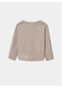 Mayoral Sweter 6337 Beżowy Relaxed Fit - id: 0000303854287 - marki Mayoral - 182729651 Mayoral Sweter 6337 Beżowy Relaxed Fit ze sklepu MODIVO w kategorii Swetry dziewczęce - zdjęcie 182729651
