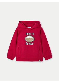 Mayoral Bluza 4451 Czerwony Regular Fit ze sklepu MODIVO w kategorii Bluzy dziewczęce - zdjęcie 182729704