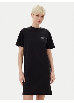 KARL LAGERFELD Sukienka codzienna A2W13036 Czarny Regular Fit ze sklepu MODIVO w kategorii Sukienki - zdjęcie 182729741