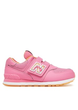 New Balance Sneakersy PV574KP Różowy ze sklepu MODIVO w kategorii Buty sportowe dziecięce - zdjęcie 182729873