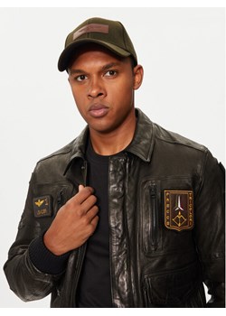 Aeronautica Militare Czapka z daszkiem 242HA1147CT2333 Khaki ze sklepu MODIVO w kategorii Czapki z daszkiem męskie - zdjęcie 182729874