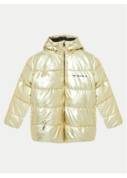 Karl Lagerfeld Kids Kurtka zimowa Z30234 D Złoty Regular Fit - id: 0000304186677 - marki Karl Lagerfeld - 182729942 Karl Lagerfeld Kids Kurtka zimowa Z30234 D Złoty Regular Fit ze sklepu MODIVO w kategorii Kurtki dziewczęce - zdjęcie 182729942