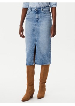 Mustang Spódnica jeansowa Eureka 1016225 Niebieski Slim Fit ze sklepu MODIVO w kategorii Spódnice - zdjęcie 182730100
