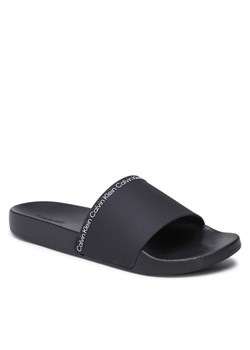 Calvin Klein Klapki Pool Slide Rubber HM0HM00981 Czarny ze sklepu MODIVO w kategorii Klapki męskie - zdjęcie 182730124