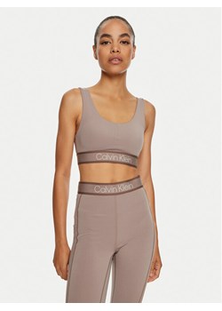 Calvin Klein Performance Biustonosz sportowy 00GWF4K115 Beżowy ze sklepu MODIVO w kategorii Biustonosze - zdjęcie 182730130
