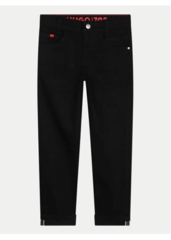 Hugo Jeansy G00185 M Czarny Slim Fit ze sklepu MODIVO w kategorii Spodnie dziewczęce - zdjęcie 182730150