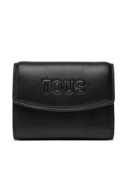 TOUS Mały Portfel Damski Pocket Tous Bloom 2002204251 Czarny ze sklepu MODIVO w kategorii Portfele damskie - zdjęcie 182730240