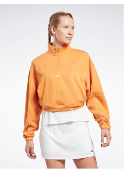 Reebok Bluza Workout Ready HT6043 Pomarańczowy Relaxed Fit ze sklepu MODIVO w kategorii Bluzy damskie - zdjęcie 182730261