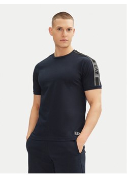 EA7 Emporio Armani T-Shirt 7M000138 AF10375 UB102 Granatowy Regular Fit ze sklepu MODIVO w kategorii T-shirty męskie - zdjęcie 182730270