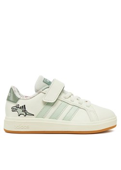 adidas Sneakersy Dino Grand Court 2.0 JI3896 Biały ze sklepu MODIVO w kategorii Buty sportowe dziecięce - zdjęcie 182730280
