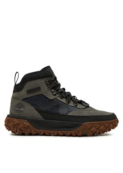 Timberland Trzewiki Mid Lc Waterproof Hk Boot TB0A6DCPEL8 Szary ze sklepu MODIVO w kategorii Buty zimowe męskie - zdjęcie 182730333