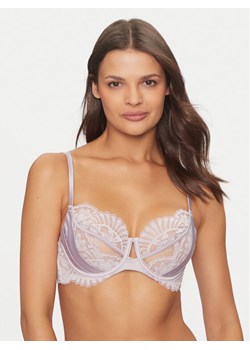 Hunkemöller Biustonosz z fiszbiną Almendra 205522 Fioletowy ze sklepu MODIVO w kategorii Biustonosze - zdjęcie 182730383