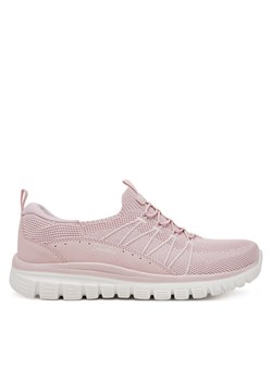Skechers Sneakersy Graceful - Picture Perfect 100702/BLSH Różowy ze sklepu MODIVO w kategorii Buty sportowe damskie - zdjęcie 182730502