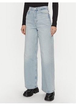 Calvin Klein Jeansy K20K208023 Niebieski Wide Leg ze sklepu MODIVO w kategorii Jeansy damskie - zdjęcie 182730530