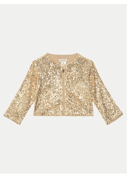 TWINSET Bluzka 251GJ2535 M Złoty Regular Fit ze sklepu MODIVO w kategorii Bluzki dziewczęce - zdjęcie 182730561