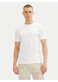 BOSS T-Shirt 50537825 Biały Regular Fit ze sklepu MODIVO w kategorii T-shirty męskie - zdjęcie 182730570