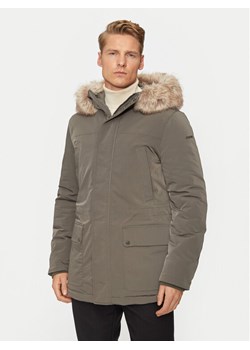 Geox Parka Sandford M4628F T3148 F3269 Zielony Regular Fit ze sklepu MODIVO w kategorii Parki męskie - zdjęcie 182730614